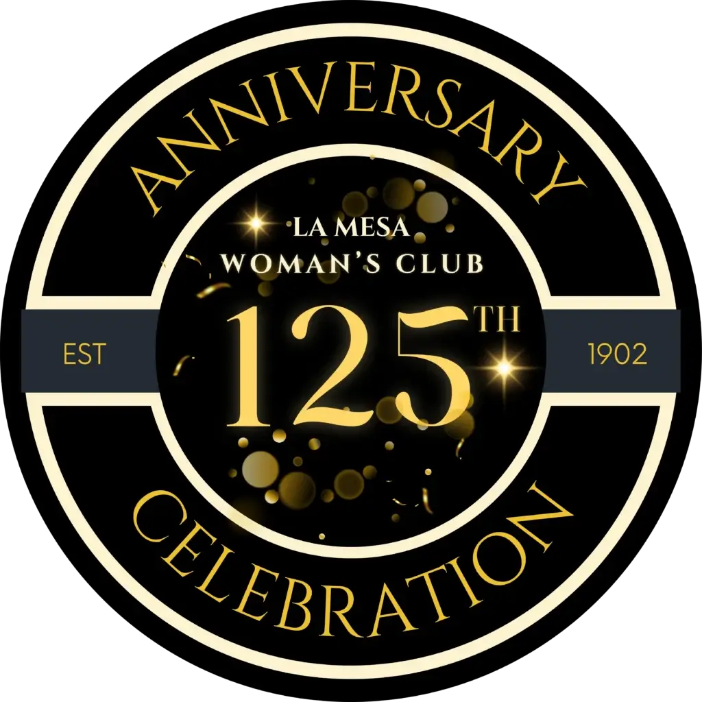 Image celebrating La Mesa Woman's Club's 125th Anniversary